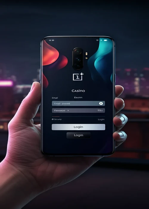 Formulaire de connexion Coolzino Casino avec champs email et mot de passe securises